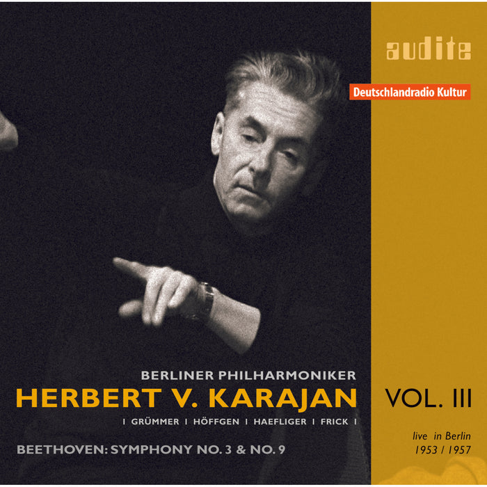 Berliner Po; Herbert Von Karajan - Beethoven: Symphonies No.3 & No.9 - AUDITE23414