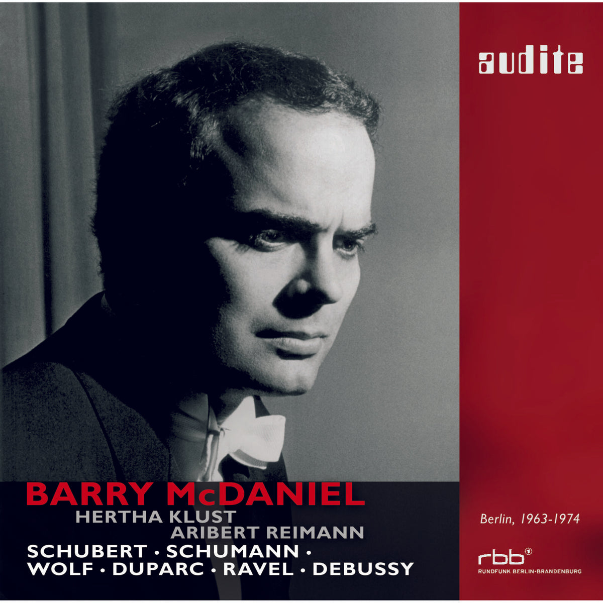 Barry Mcdaniel - Barry Mcdaniel: Recital - AUDITE23426