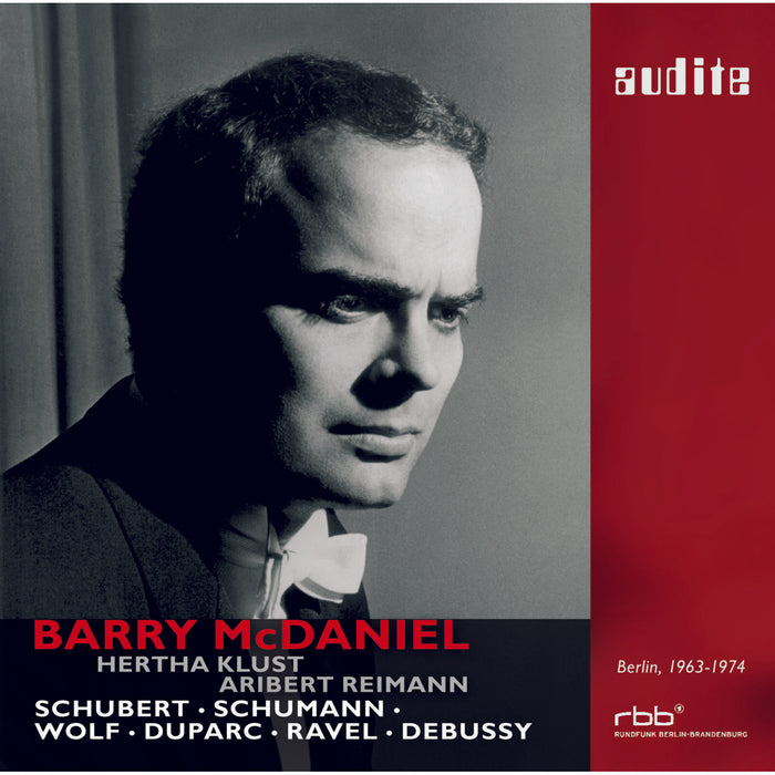 Barry Mcdaniel - Barry Mcdaniel: Recital - AUDITE23426