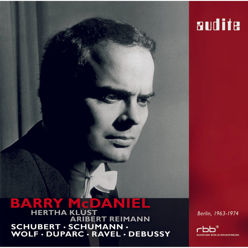 Barry Mcdaniel - Barry Mcdaniel: Recital - AUDITE23426