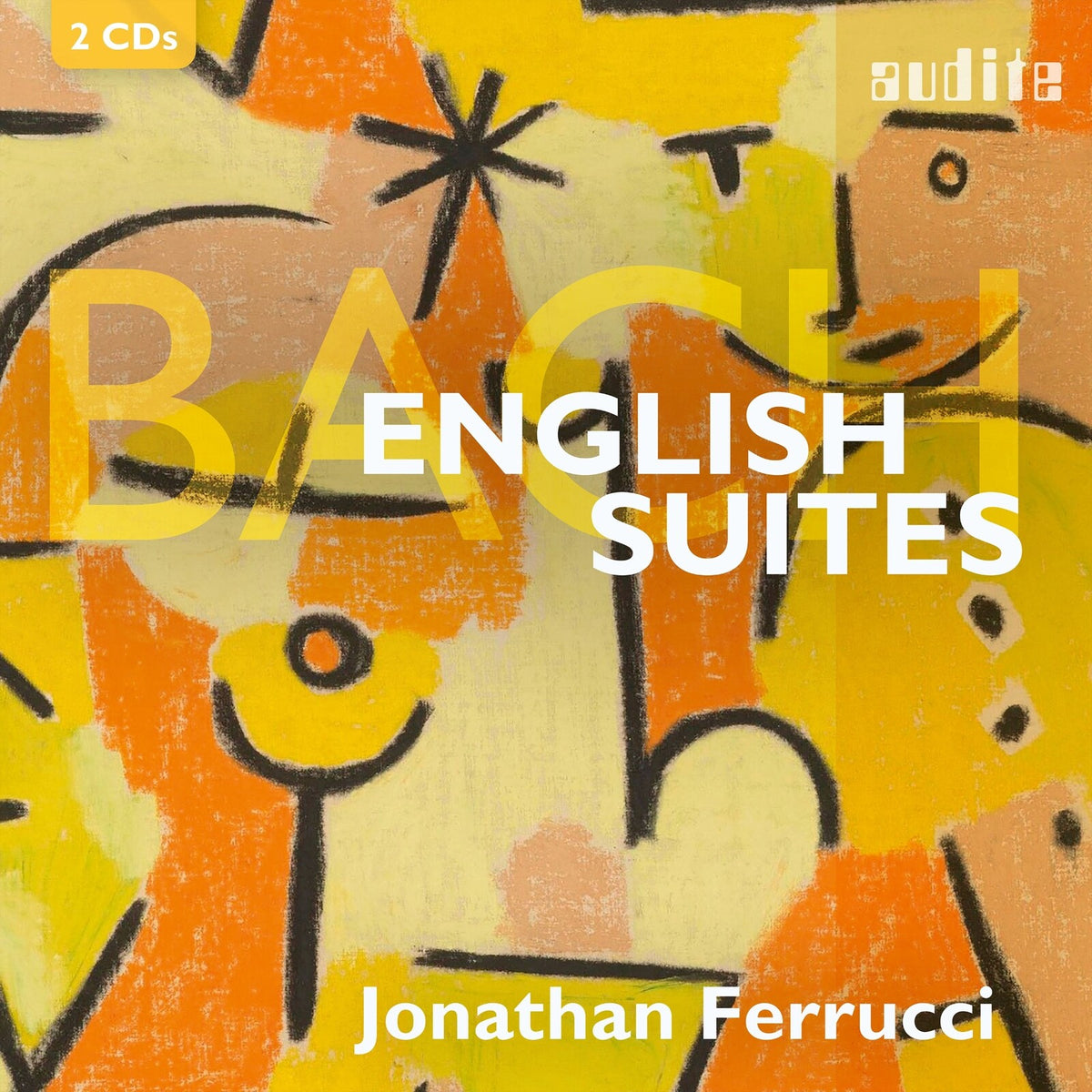 Jonathan Ferrucci - Johann Sebastian Bach: The English Suites - AUDITE23450