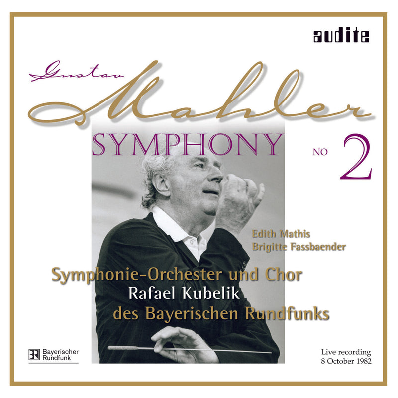 Bayerischen Rso; Rafael Kubelik - Mahler: Symphony No. 2 - AUDITE80402