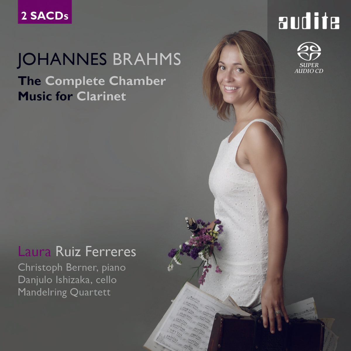 Laura Ruiz Ferreres; Mandelring Qt. - Brahms: Complete Chamber Music For Clarinet - AUDITE91662