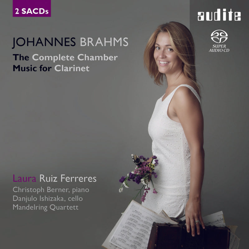 Laura Ruiz Ferreres; Mandelring Qt. - Brahms: Complete Chamber Music For Clarinet - AUDITE91662