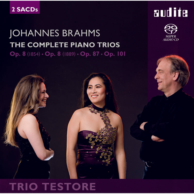 Trio Testore - Brahms: The Complete Piano Trios - AUDITE91668