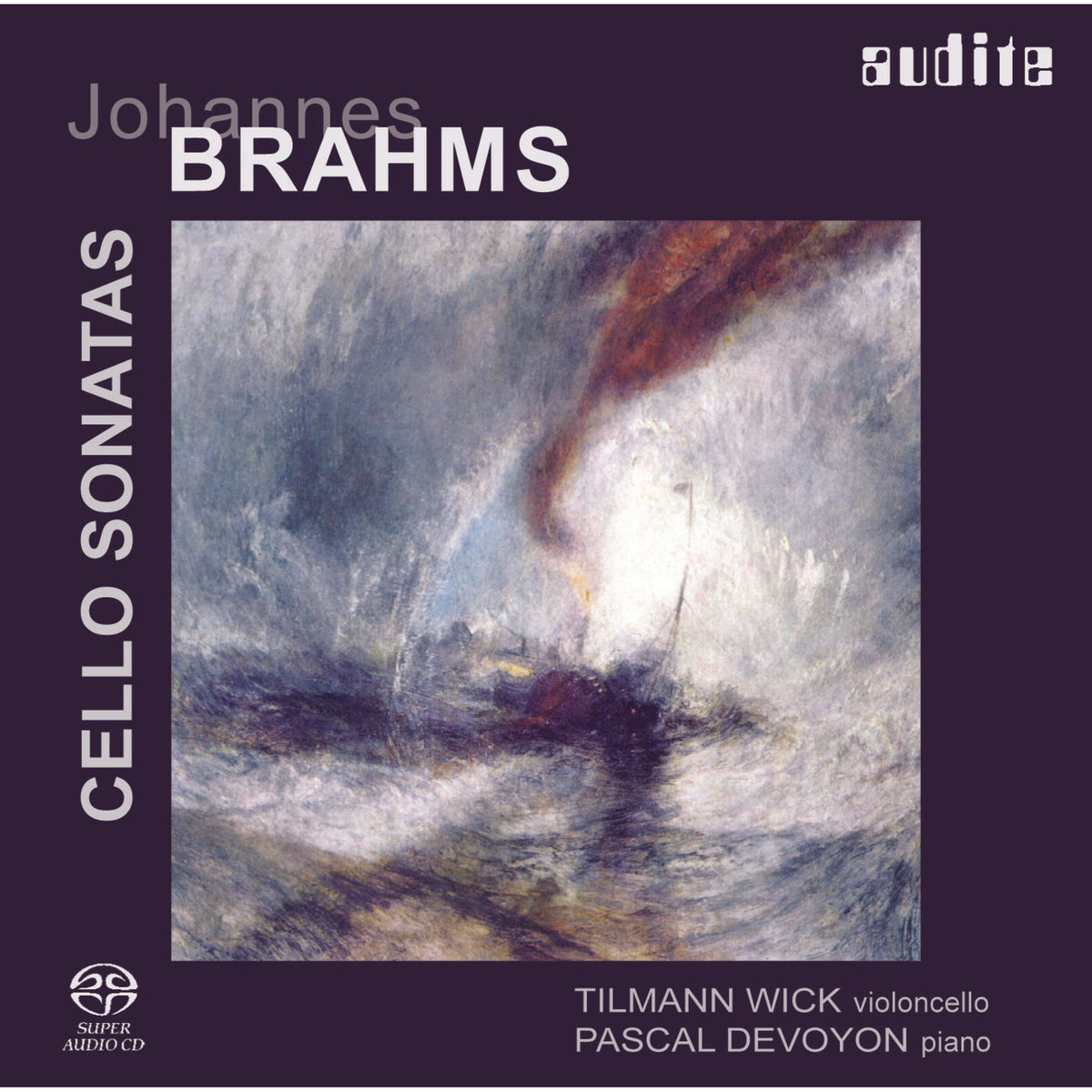 Tilmann Wick; Pascal Devoyon - Brahms: Cello Sonatas Nos 1 & 2 - AUDITE92516