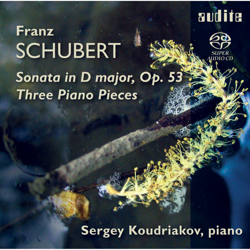 Sergei Koudriakov - Schubert: Piano Sonata Op.53, Three Piano Pieces - AUDITE92546