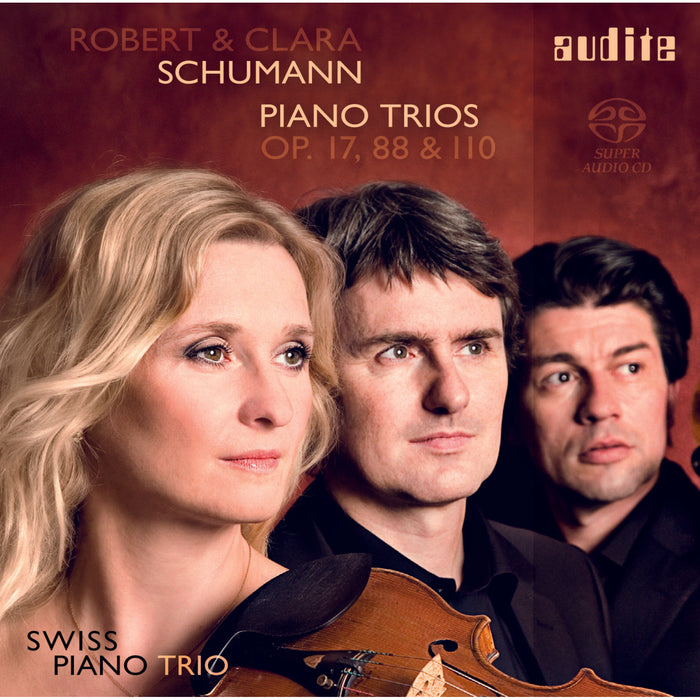 Swiss Piano Trio - Robert & Clara Schumann: Piano Trios - AUDITE92549