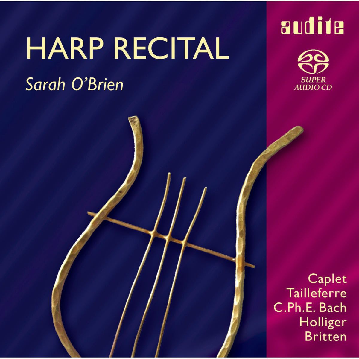 O' Brien, Sarah - Harp Recital - AUDITE92561