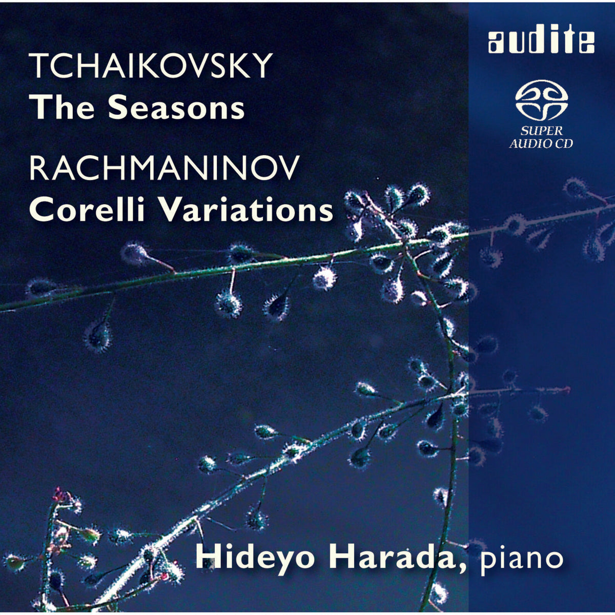 Hideyo Harada - Tchaikovsky: Seasons / Rachmaninov: Corelli Variations - AUDITE92569