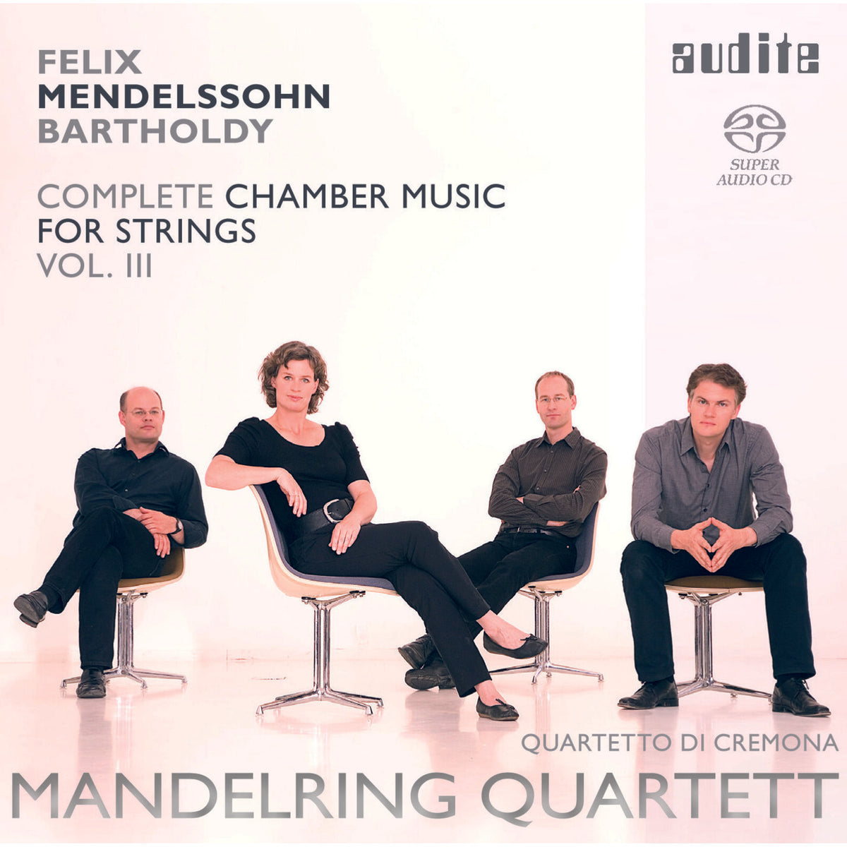 Mandelring Qt.; Qt.O Di Cremona - Mendelssohn: Complete Music For Strings Vol.3 - AUDITE92658