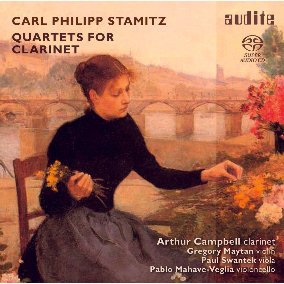 Arthur Campbell; Gregory Maytan; Paul Swantek; Pablo Mahave-Veglia - Stamitz: Quartets For Clarinet - AUDITE92661