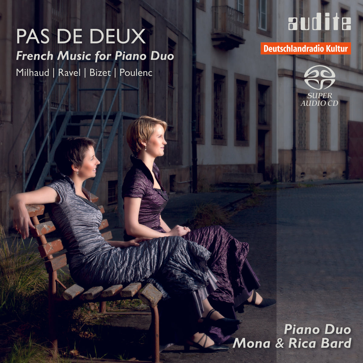 Piano Duo Mona & Rica Bard - Pas De Deux: French Music For Piano Duo - AUDITE92672