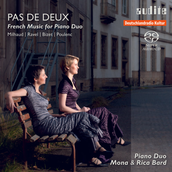 Piano Duo Mona & Rica Bard - Pas De Deux: French Music For Piano Duo - AUDITE92672