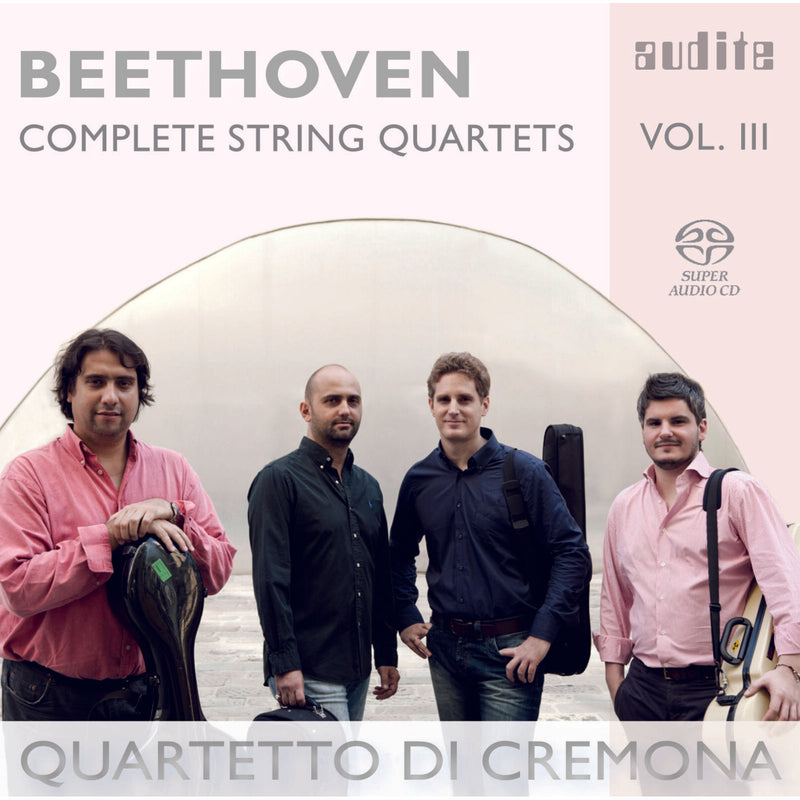 Qt.O Di Cremona - Beethoven: Complete String Quartets Vol.3 - AUDITE92682