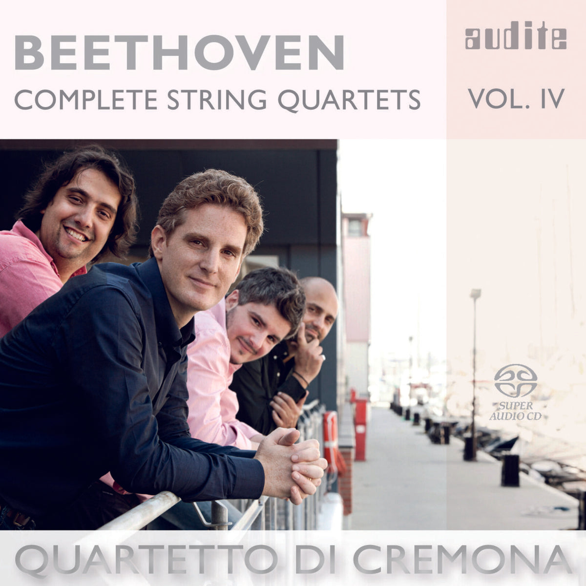 Qt.O Di Cremona - Beethoven: Complete String Quartets Vol.4 - AUDITE92683