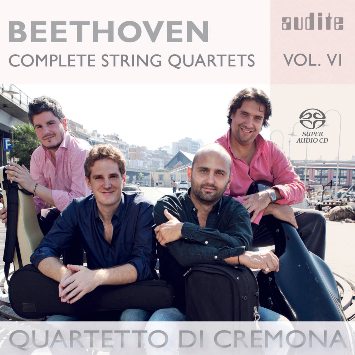 Cremona Quartet - Beethoven: Complete String Quartets Vol. 6 - AUDITE92685