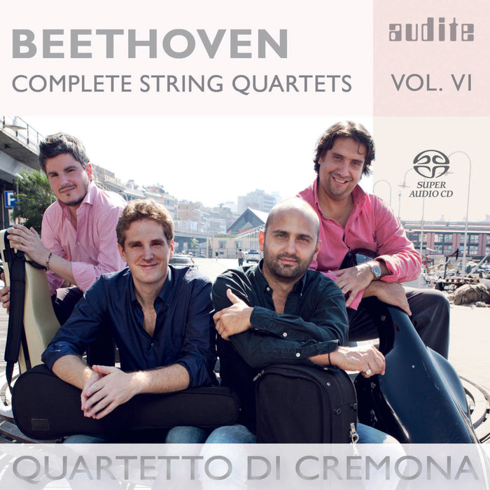 Cremona Quartet - Beethoven: Complete String Quartets Vol. 6 - AUDITE92685
