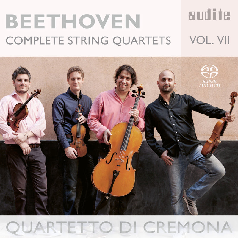 Cremona Quartet - Beethoven: Complete String Quartets Vol. Vii - AUDITE92689