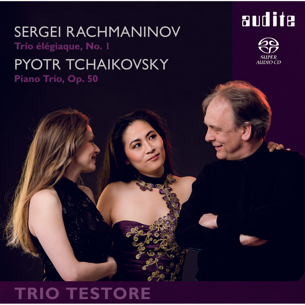 Trio Testore - Rachmaninov / Tchaikovsky: Piano Trios - AUDITE92691
