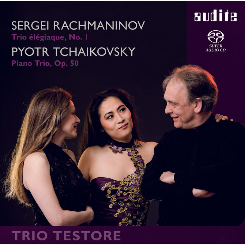 Trio Testore - Rachmaninov / Tchaikovsky: Piano Trios - AUDITE92691