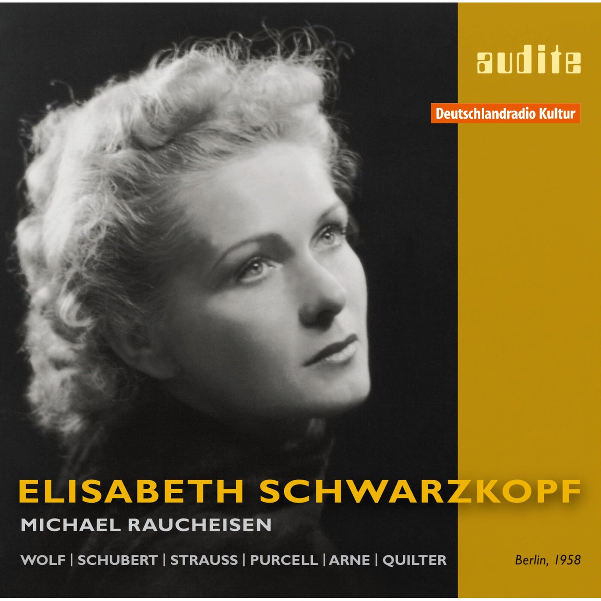 Elisabeth Schwarzkopf; Michael Raucheisen - Elisabeth Schwarzkopf Sings Lieder - AUDITE95633