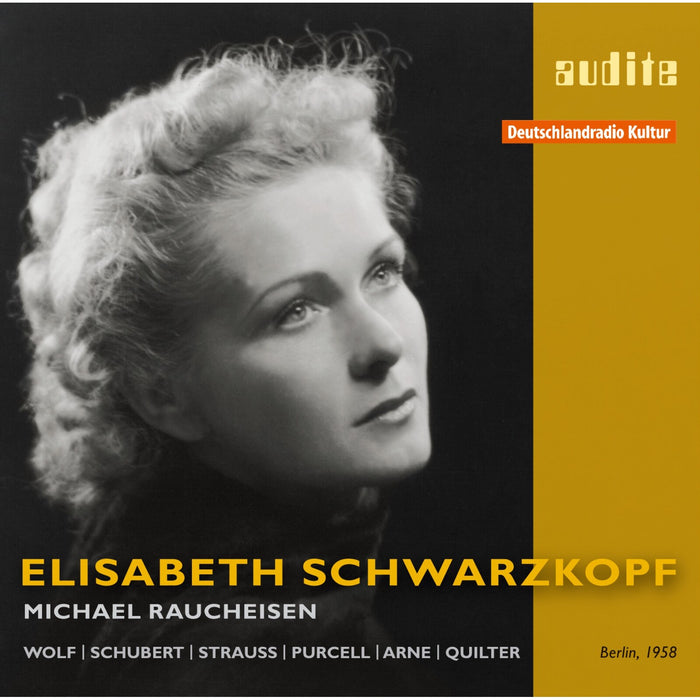 Elisabeth Schwarzkopf; Michael Raucheisen - Elisabeth Schwarzkopf Sings Lieder - AUDITE95633