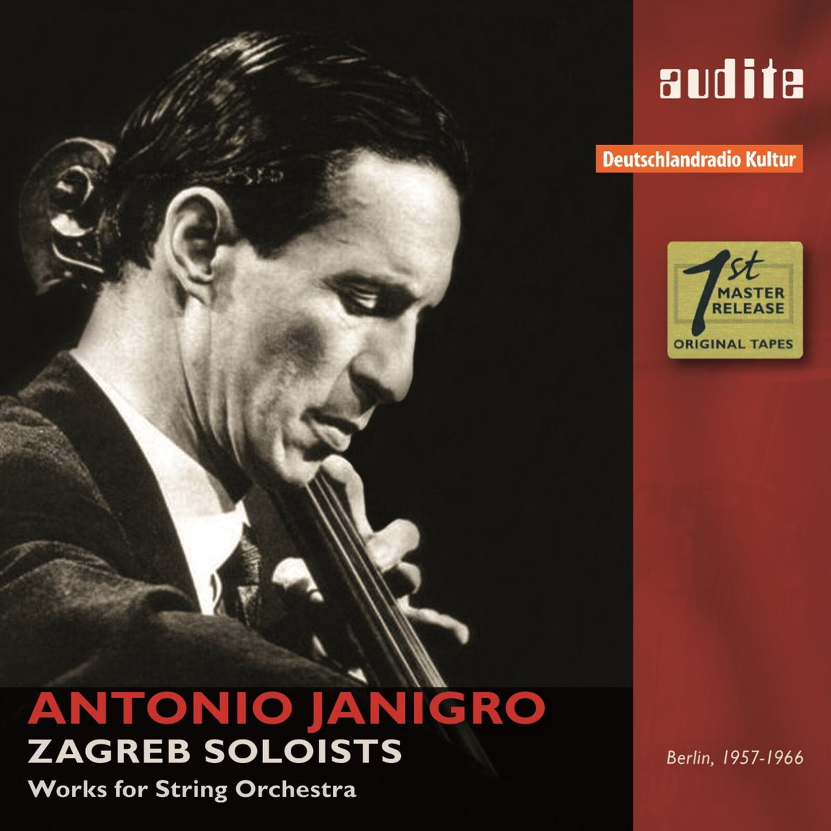 Antonio Janigro; Zagreb Soloists; Antonio Janigro - Works For Chamber Orch. - AUDITE95639