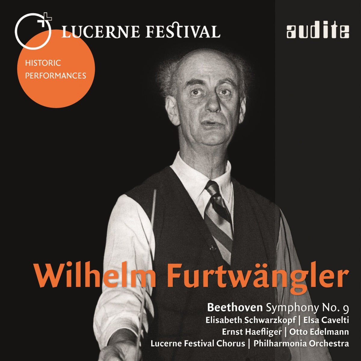Elisabeth Schwarzkopf; Lucerne Festival Chorus; Phil. Orch. - Beethoven: Symphony No.9 - AUDITE95641