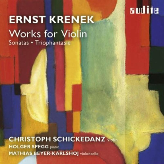 Johannes Kreisler Trio - Krenek: Works For Violin - AUDITE95666