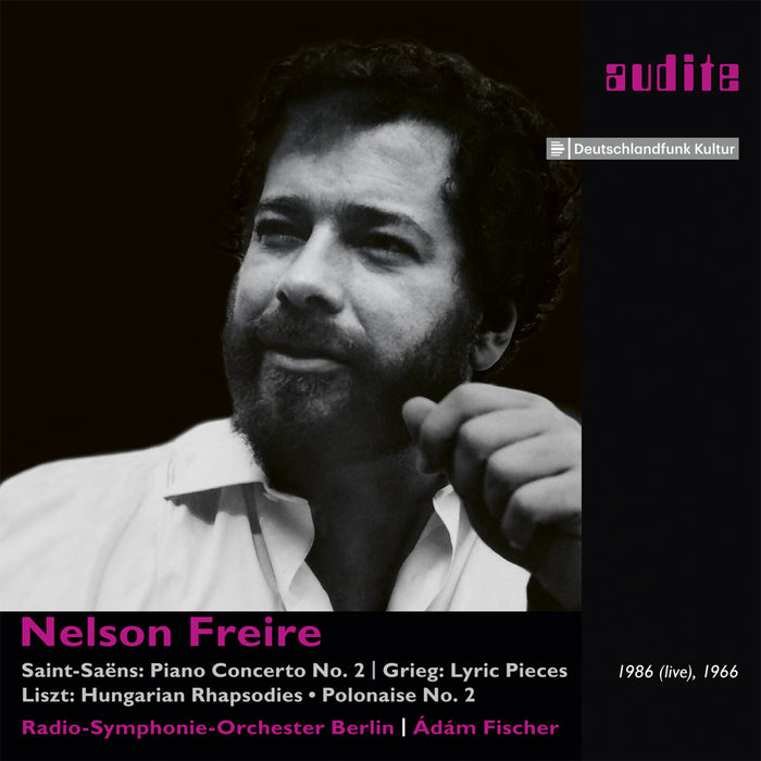 Nelson Freire; Radio-Symphonie-Orchester Berlin; Adam Fischer - Saint-Saëns: Piano Concerto No. 2 In G Minor, Op. 22 - AUDITE95742