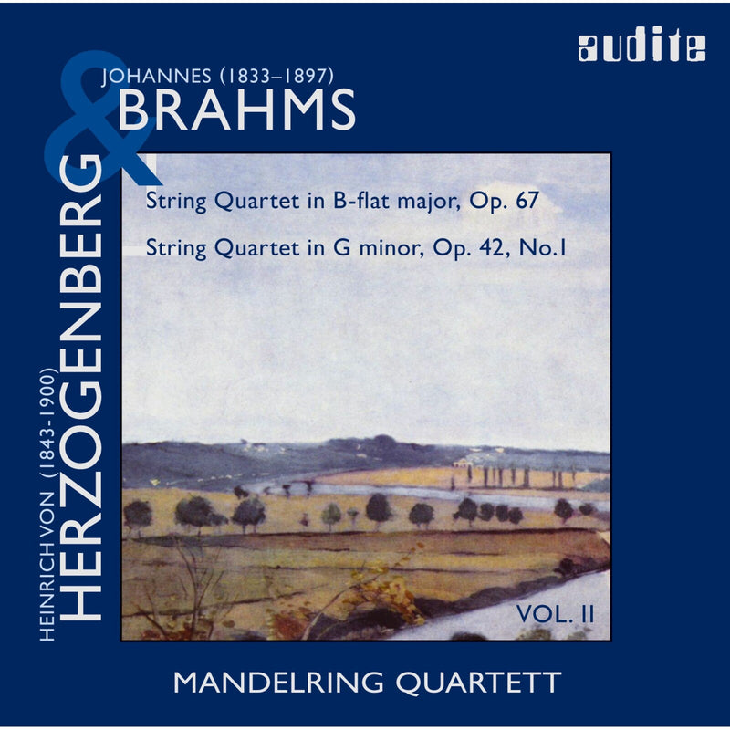 Mandelring Qt. - Brahms: String Quartets Opp.67 And 42/1 - AUDITE97504