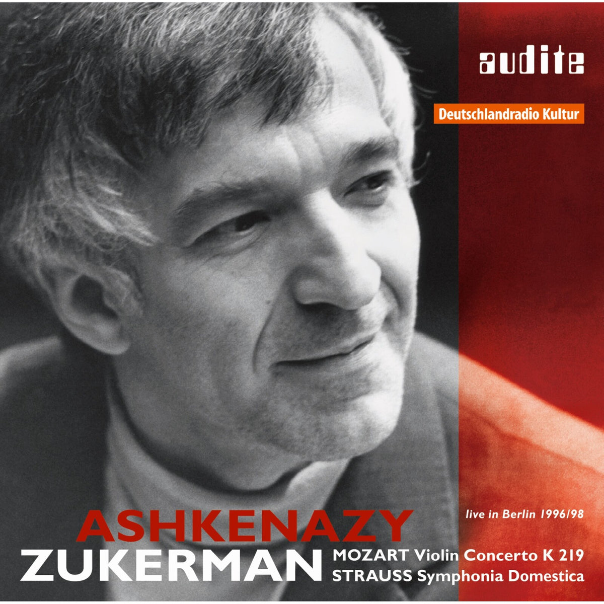 Pinchas Zukerman; Deutsches So Berlin - Mozart: Violin Conc. K 219 / R Strauss: Symphonia Domestica - AUDITE97535