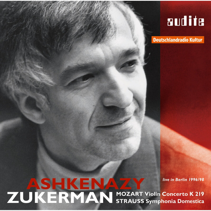Pinchas Zukerman; Deutsches So Berlin - Mozart: Violin Conc. K 219 / R Strauss: Symphonia Domestica - AUDITE97535