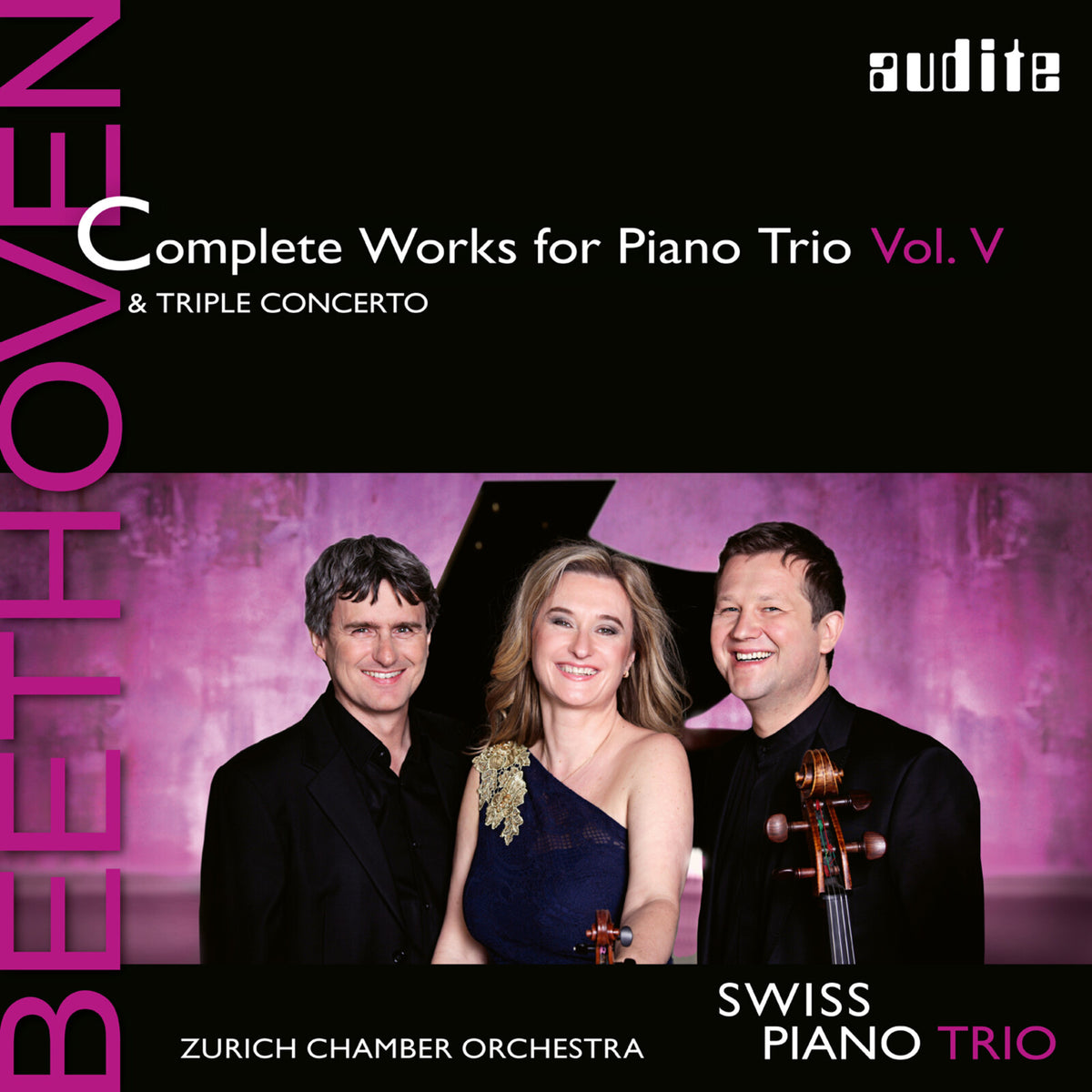 Swiss Piano Trio; Zurich Chamber Orchestra - Beethoven: Complete Works For Piano Vol.V - AUDITE97696