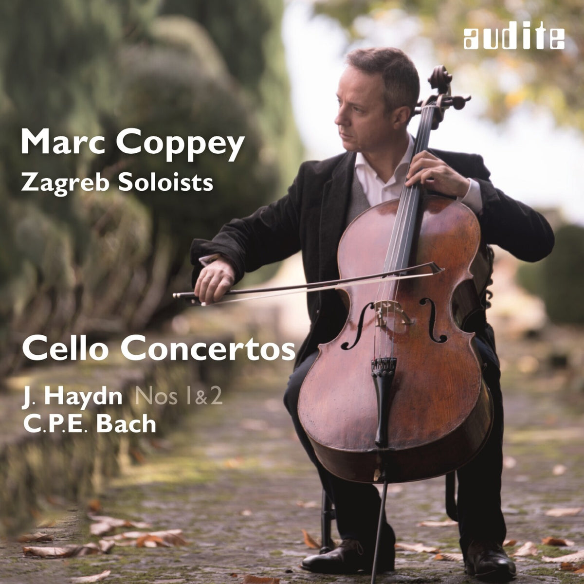 Marc Coppey; Zagreb Soloists; Marc Coppey - Haydn / Cpe Bach: Cello Concertos - AUDITE97716