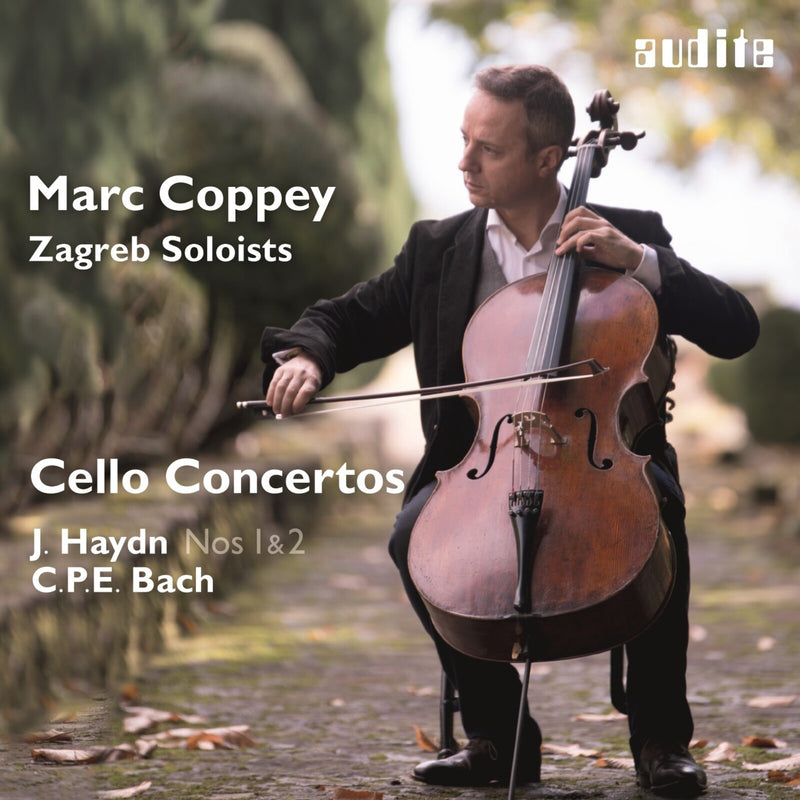 Marc Coppey; Zagreb Soloists; Marc Coppey - Haydn / Cpe Bach: Cello Concertos - AUDITE97716