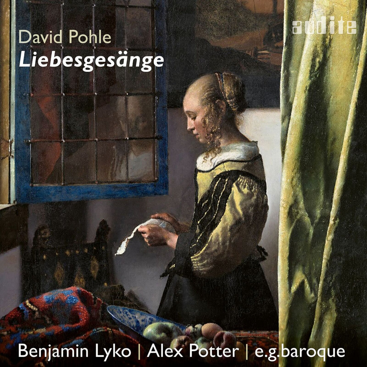 Benjamin Lyko;Alex Potter; e.g.baroque; Clemens Flick - David Pohle: Liebesgesange - AUDITE97803