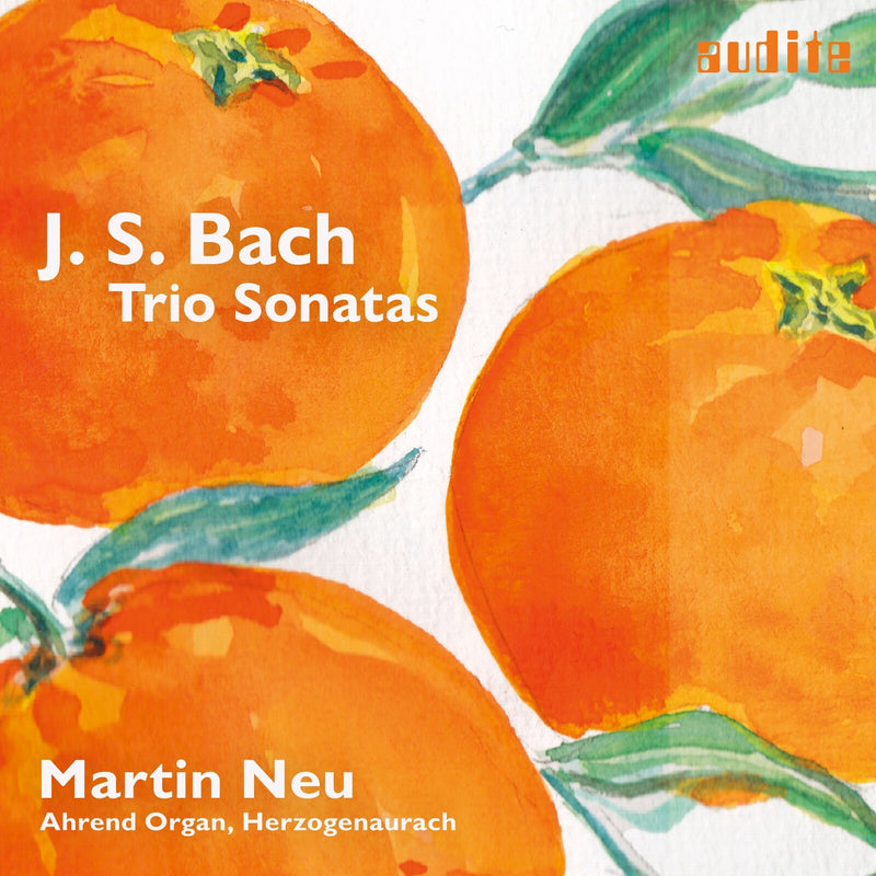 Martin Neu - Johann Sebastian Bach: Trio Sonatas for Organ, BWV 525-530 - AUDITE97827