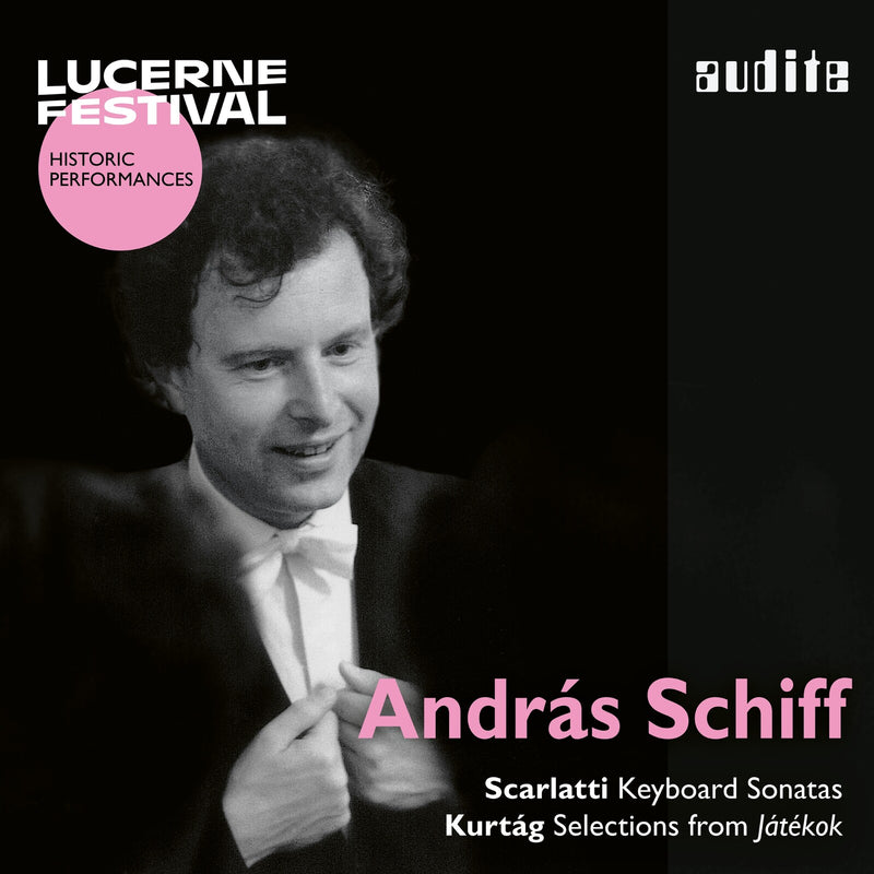 Andras Schiff - Andras Schiff plays Scarlatti & Kurtag - AUDITE97838