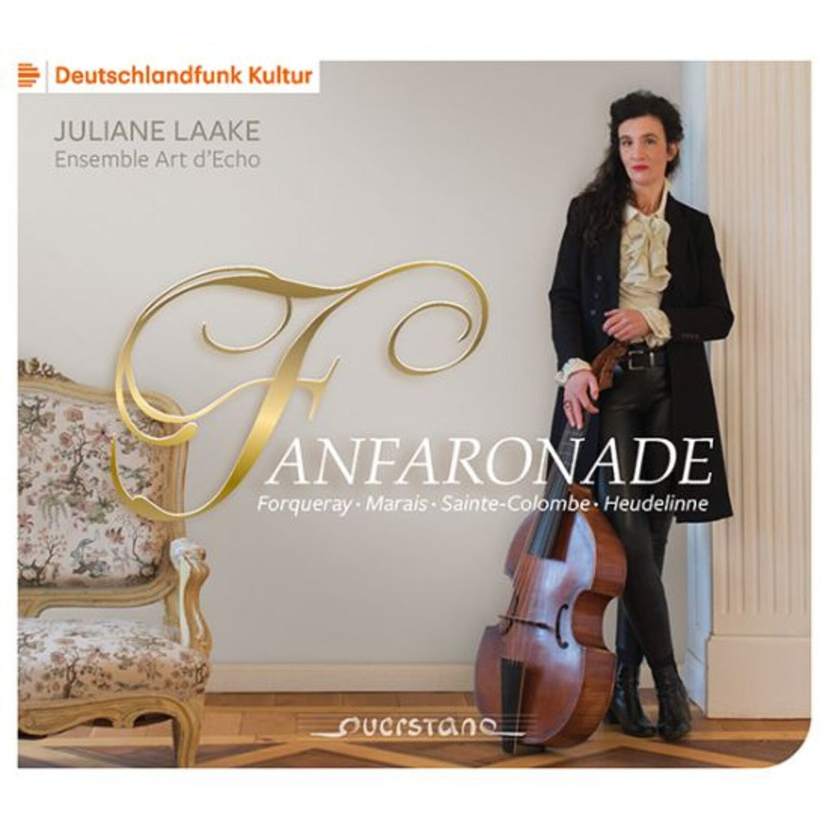 Juliane Laake, Ensemble Art d'Echo - Fanfaronade: Masterpieces of French viola da gamba music - VKJK2110