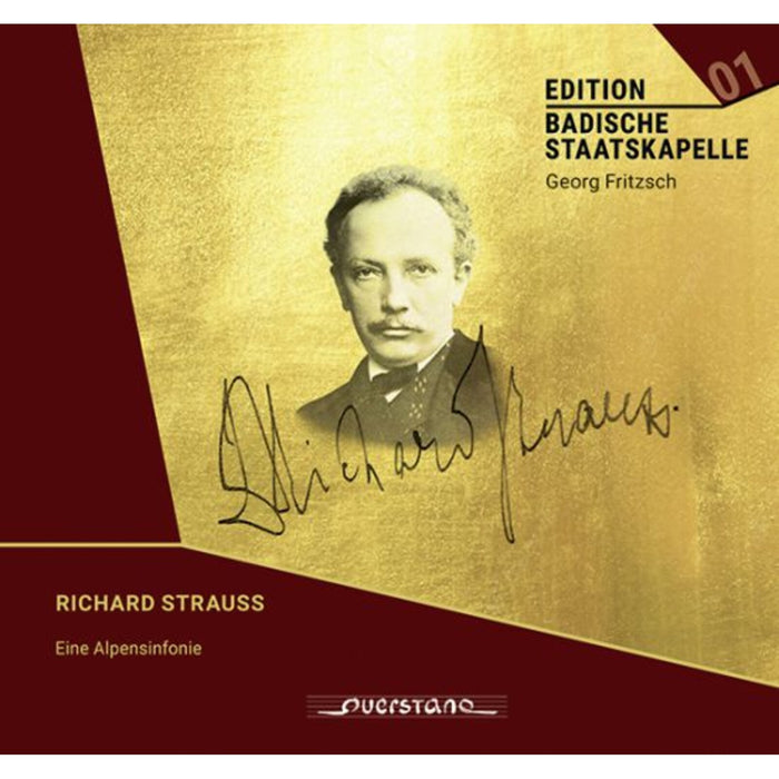 Badische Staatskapelle, Georg Fritzsch - Richard Strauss: An Alpine Symphony - Edition Badische Staatskapelle: Volume 1 - VKJK2302