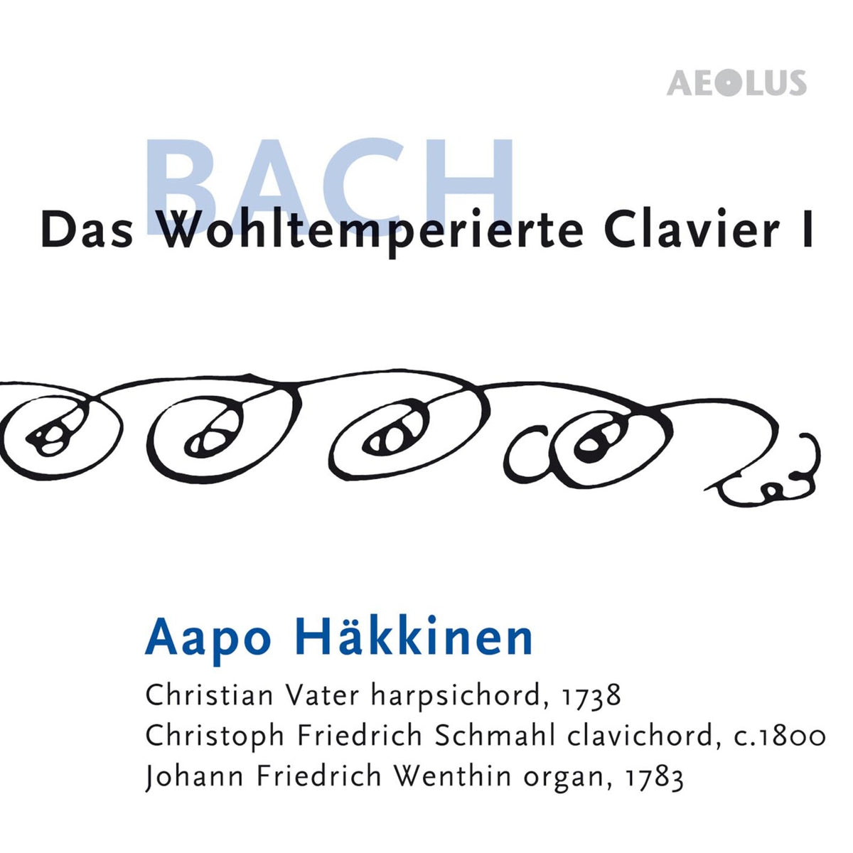 Aapo Hakkinen - Johann Sebastian Bach: Das Wohltemperierte Clavier 1 - AE10214