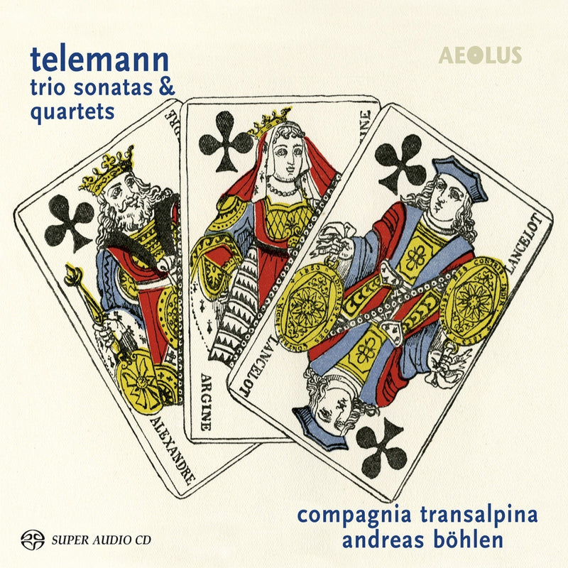 Compagnia Transalpina - Telemann: Trio Sonatas & Quartets - AE10366