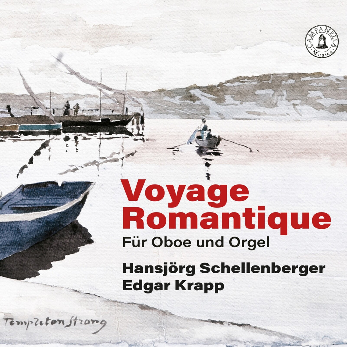 Hansjorg Schellenberger; Edgar Krapp - Voyage Romantique for Oboe and Organ - C130236