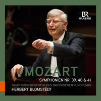 Symphonieorchester des Bayerischen Rundfunks; Herbert Blomstedt - Wolfgang Amadeus Mozart: Symphonies Nos. 39, 40 & 41 - 900196