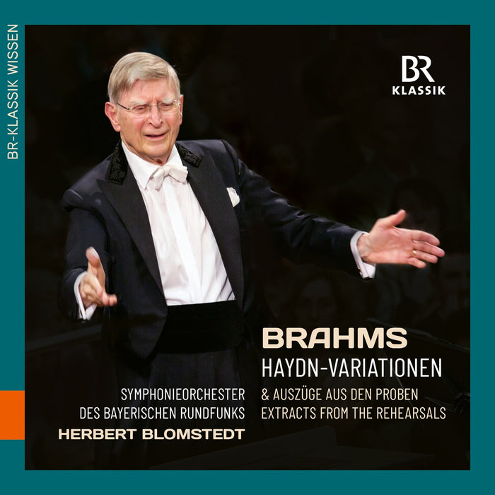 Symphonieorchester des Bayerischen Rundfunks; Herbert Blomstedt - Johannes Brahms: Variations on a Theme by Haydn, Op. 56a & Extracts from the rehearsals - 900216