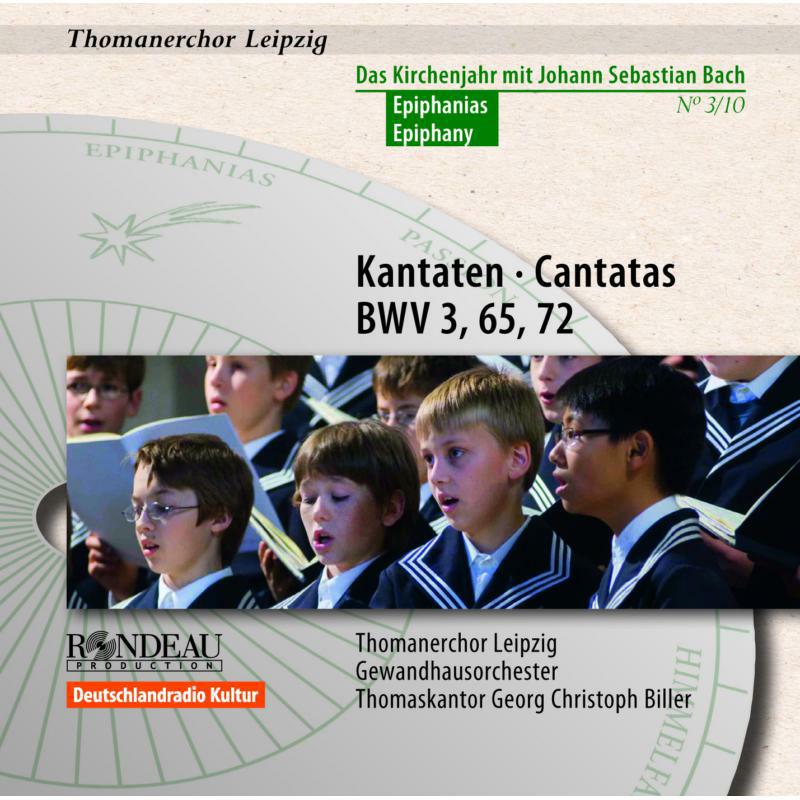 Thomanerchor:Gewandhaus Orch - Bach: Cantatas Bwv 3/ 65/ 72 - ROP4038