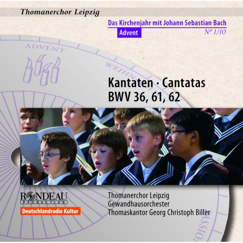 Thomanerchor:Gewandhaus Orch - Bach: Cantatas Bwv 36/ 61/ 62 - ROP4040