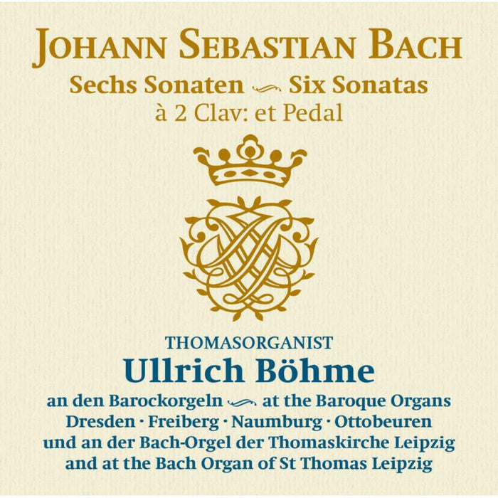 Ullrich Bohme - Bach:Six Sonatas - ROP608586